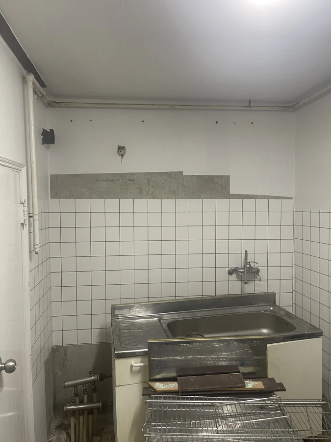 오산 부엌인테리어 싱크대전체교체 철거 전 노후 싱크대 현장